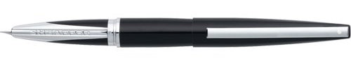 Sheaffer Taranis Chrome Trim Fountain Pen (Black) (Medium) by Sheaffer
