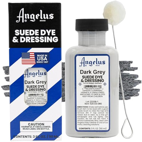 Angelus Suede Dye Dark Grey