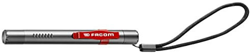 Facom Lampe-Stylo 1 Led 3W 110 Lumens - Livrée avec 2 Piles Aa 779.Pbtpb Argent