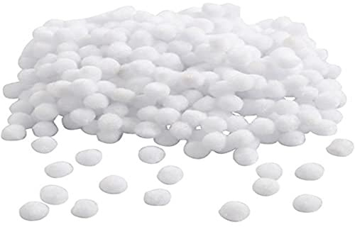 Creativ 100263 Pompons, Diamètre - 10mm, Blanc, 450 pièces