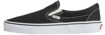 Vans Unisex vuxna klassiska slip-on canvas sneakers, svart, 40 EU