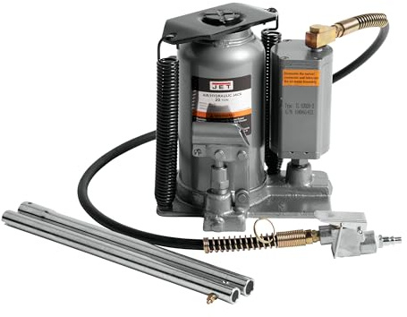 JET 20-Ton Air/Hydraulic Bottle Jack (AHJ-20)