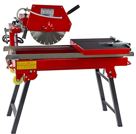 DEMA Steinsäge Fliesensäge Fliesenschneider 350 mm – Nassschnitt, 2000 W, Präzisionssäge für Fliesen und Steine