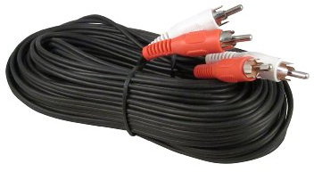Your Cable Store 50 Foot RCA Audio Cable 2 Male to 2 Male