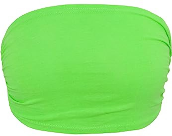 Urban Classics Damen Ladies Neon Bandeau Top Top, per Pack Grün (Neongreen 00161), Small (Herstellergröße: S)