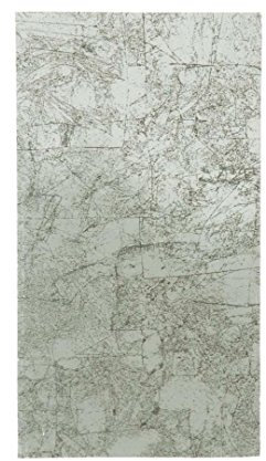 Wiedemann Wachsplatten marmoriert Kartonware, Wachs, Silber, 20 x 10 cm, 10-Einheiten