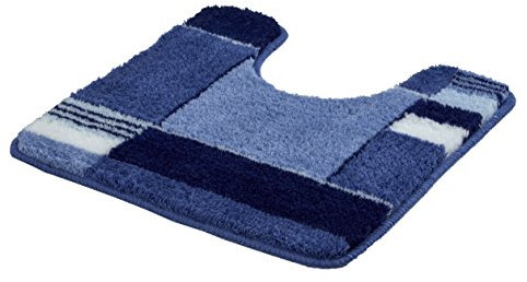 Kleine Wolke Padova 7258769150 WC-Vorleger 50 x 50 cm, Marineblau