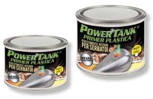 Lux Metal Power Tank - Metallgrundierung Tankreparaturbehandlung Medium 360 Gramm - für Aluminium Stahltank - Big Kit 720 Gramm - für Autos, Motorräder, Roller, Vespas, Oldtimer Keramik-Rostentferner