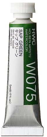 Holbein transparent Aquarelle Sap Gr?n W07.5. 5.ml (2. Nein)