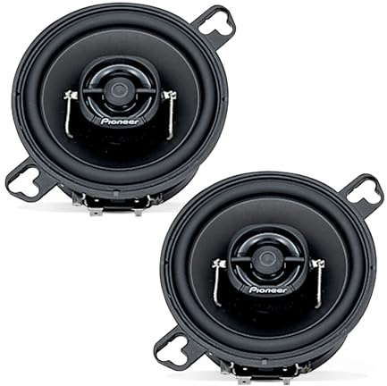 Pioneer A-Series TS-A878 3.5” 2-Way Speakers (Pair) – 100W Max, Balanced Sound + Smooth Treble, Great Stock Replacement, Easy Installation