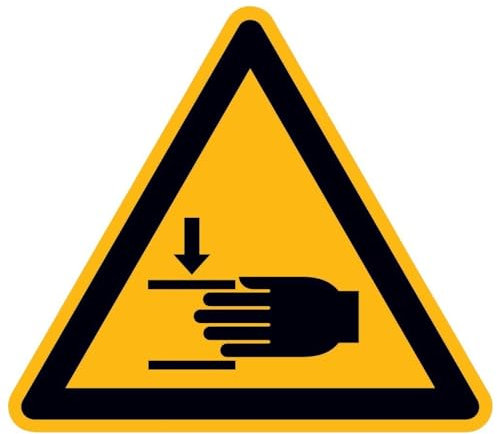Format 4044589034588 – Warnschild Fol 10 St. Handverletzung SL50 mm