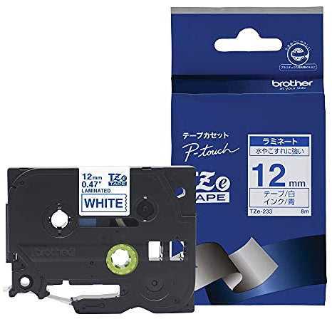 Brother TZE233 Thermodirektdrucktechnologie Blau