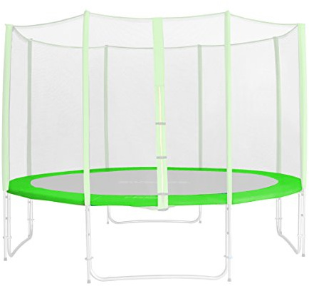 SixBros. Randabdeckung Grün für Gartentrampolin 1,85 M - 4,60 M - Ersatzteil Federabdeckung PVC - RA-1957 - Größe 4,00 m 4L