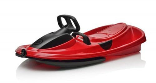 Gizmo Riders Lenkschlitten Steerable Sledges Stratos, Racing Red, 41104201