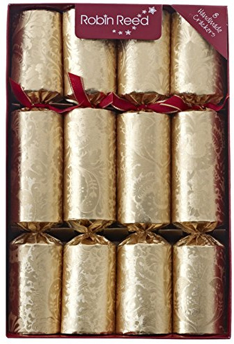 8 x 12 Fill Your Own Christmas Crackers GOLD by Robin Reed (61203)