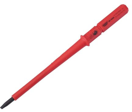 Draper XP1000 VDE Plain Slot Interchangeable Insulated Screwdriver Blade - 24738 - Precision Electrical Screw Driver Bit Tool