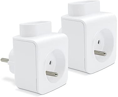 Lea NetFilter Pack de 2 Filtres - Filtre CPL pour accélérer Le débit des CPLs en filtrant Les bruits des appareils électroniques