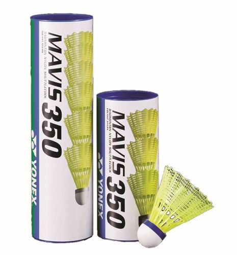 YONEX Badmintonbälle Mavis 350F, gelb (Stück)