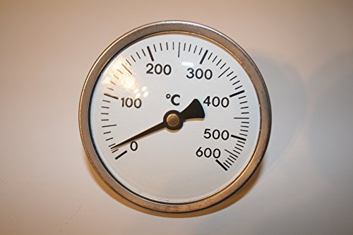 500°C Backofenthermometer Standthermometer Holzbackofen Thermometer Edelstahl