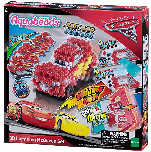 AQUA BEADS Aquabeads 30198 Disney Cars 3 3D Lightning McQueen Set