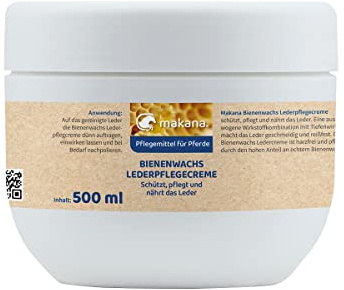 Makana Bienenwachs Lederpflegecreme, 500 ml Tigel