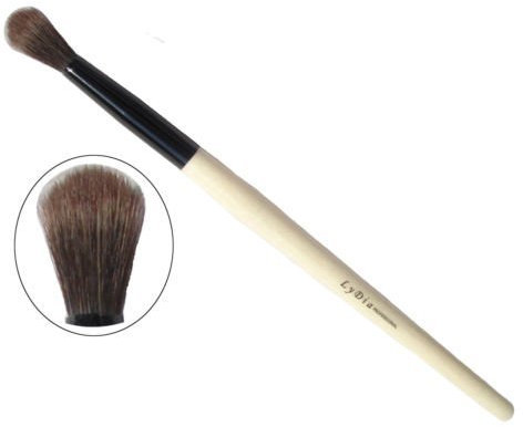 LyDia Professional Wooden Handle Eye Makeup Eyeshadow Blending/Face Body Highlighter Cosmetic Makeup Brush