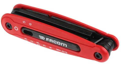 Facom 86H.JE7B - Juego 7 llaves macho de 1.5-6 mm