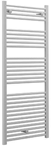 TERMOARREDO SCALDASALVIETTE BIANCO 1420 H X 500 L PIANO 28 TUBI ACCIAIO ORIZZONTALI LAZZARINI SANREMO