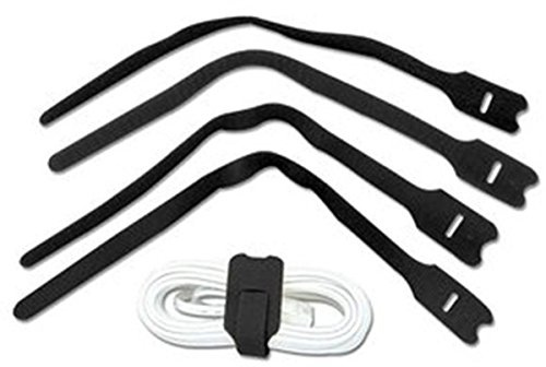 40795 Fascette per cavi in fibra ottica, 30cm, neri