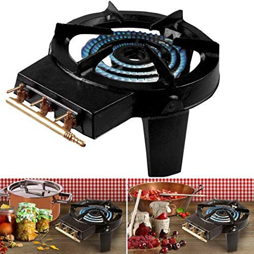 ProBache - Réchaud à gaz en fonte 3 robinets laiton