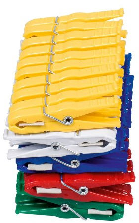 helo Luran-Wäscheklammern, 50 Stück