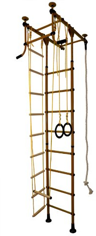 Niro Sportgeräte GmbH NIROSPORT espaldera Gimnasio, M1 Barras de Pared,Espaldera de Fitness, Complejo Deportivo de Gimnasia, Gimnasia de los niños en casa, Barras, Espaldera para Gimnasio