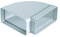 La Ventilazione CCO126B Curva Orizzontale in ABS per Tubo Rettangolare, 120x60 mm