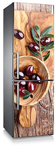 Vinilo para nevera | Stickers Fridge | Pegatina Frigo | Oliva (185x60)