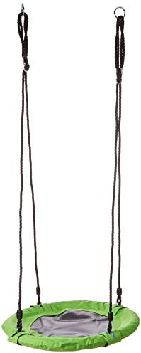 small foot Nestschaukel Liegewiese, aus wetterbeständigem Material, mit Aufhängesystem, ab 3 Jahre, 10474, Grün