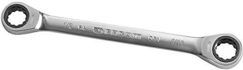 Facom 64.1/2X9/16 Cle A Cliquet Polygo 1/2X9/16, Argenté