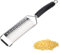Westmark Käsereibe grob - 100% rostfreier Edelstahl - Reibe für Käse, hartes Obst, Kartoffeln & Gemüse - Küchenreibe mit Klingenschutz für eine sichere Aufbewahrung - 32 x 6,5 x 2,8 cm (silber)