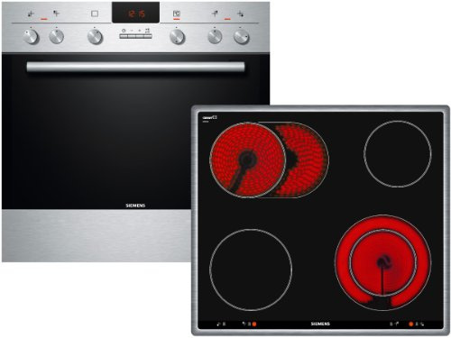 Siemens eq23037 encastrable Plaques de cuisson de combinaison (he23ab502 ea645gn11)/A/de cuisson vitrocéramique/four de grande contenance