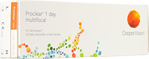 Proclear 1day Multifocal Tageslinsen weich, 30 Stück / BC 8.70 mm / DIA 14.20 / ADD MED / -3.50 Dioptrien