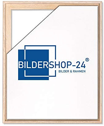 Bildershop-24 Schattenfugen - Rahmen LEMGO 100 x 150 cm Natur (unbehandelt)