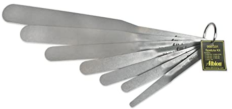 Albion Engineering Original 958-G01 Streamline Flexible Caulk Spatula 7-Piece Set