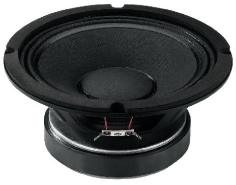 MONACOR SP-8/150PA PA-Tiefmitteltöner, 150 W, 8 Ω, schwarz, 10.1680