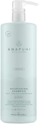 Awapuhi Wild Ginger by Paul Mitchell Nourishing Shampoo, Ultra Rich, Color-Safe Formula, For Dry, Damaged + Color-Treated Hair, 33.8 fl. oz.