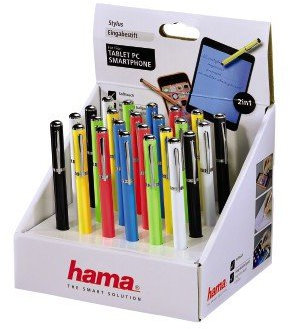HAMA 2in1-Eingabestift für Tablet-PCs und Smartphones