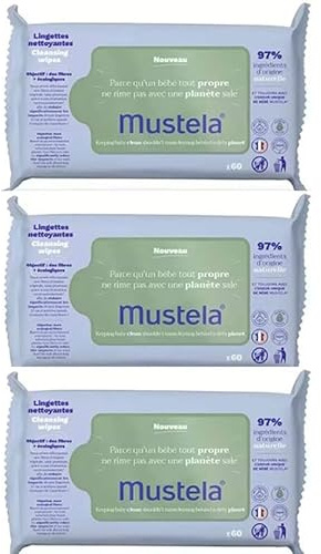 Mustela Dermo Soothing Wipes Fragranced Or Fragrance-Free 3x70wipes