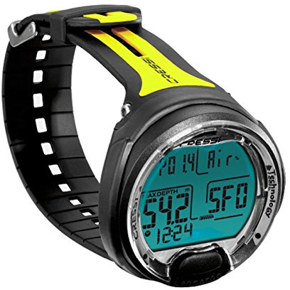 Cressi Leonardo Dive Computer, yellow