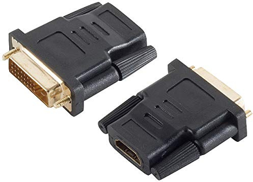 auvisio Display-Adapter HDMI-Buchse auf DVI-D-Stecker
