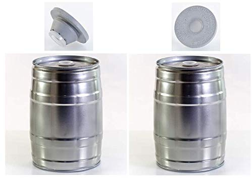 Brauen 2 x 5 Liter Partyfässer und 2 Gummistopper