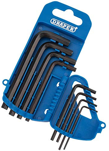 Draper 33685 Imperial - Juego de llaves hexagonales (8 unidades), color azul