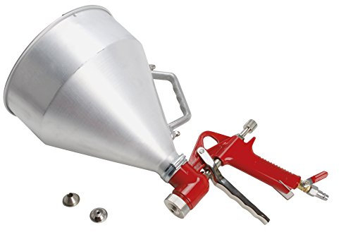 COGEX - Pulvérisateurs de peinture, Pistolets à calfeutrer - Pistolet à crépir pneumatique, projeteuse à mortier pneumatique - Projeteuse pneumatique pour façade - Capacité : 4.5L - Pression : 4 bars